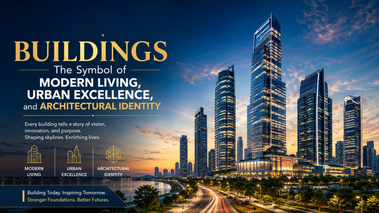 Buildings: The Symbol of Modern Living, Urban Excellence, and Architectural Identity