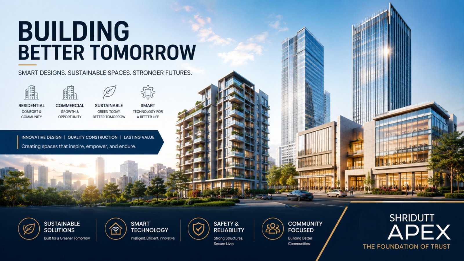 Modern Buildings: The Foundation of Smart Living and Future Development